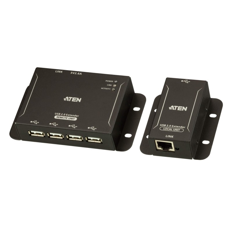 USB Extender ATEN UCE3250, 4 порта, USB 2.0, CAT 5, до 50m, ATEN-UCE3250-AT-G