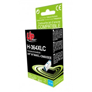Мастилница UPRINT CN685 HP No364XL , Cyan
