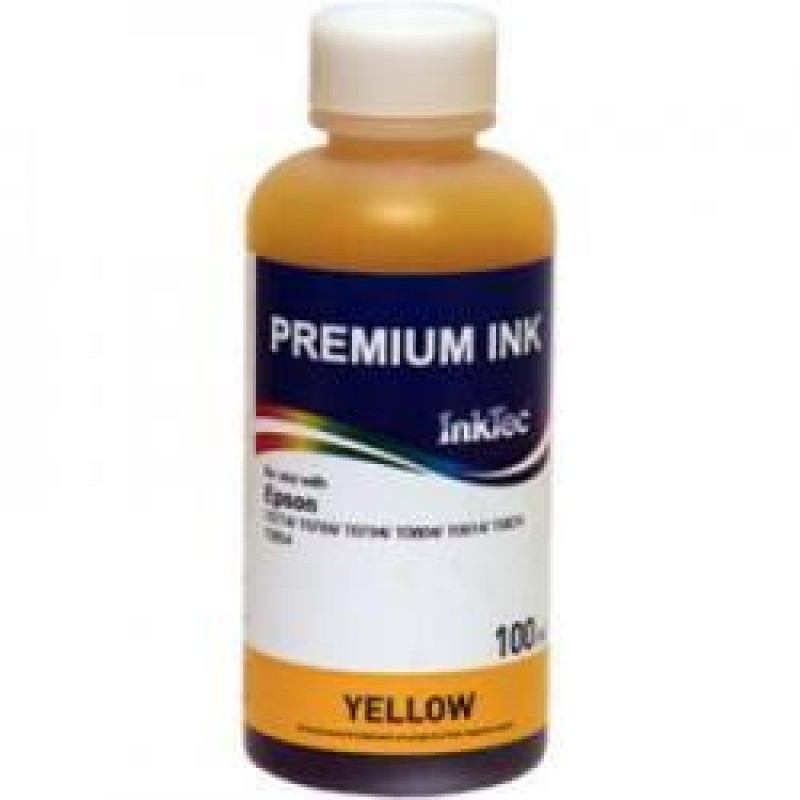 Бутилка с мастило INKTEC за Brother LC1100Bk/LC980Bk/LC67BK/C/M/Y , Жълт, 100 ml-INKTEC-BR-1100-100MY