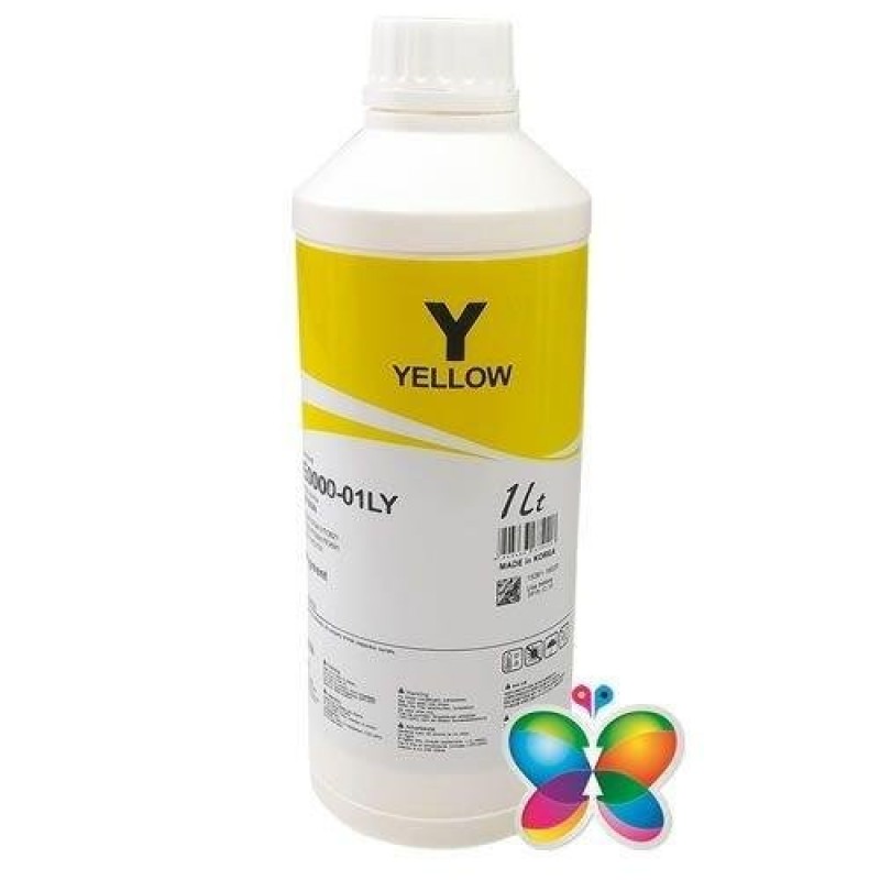 Бутилка с мастило INKTEC за Epson C64/C84,T0324, T0424, T0444, T0474 , Жълт, 1000 ml-INKTEC-EPS-04LY