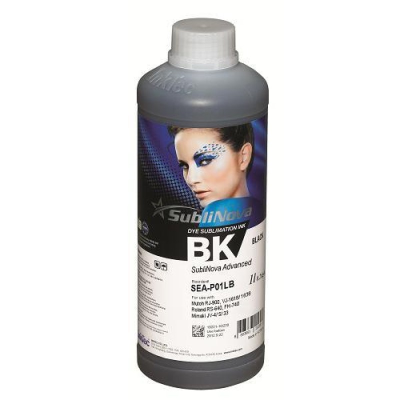 Бутилка с мастило INKTEC за  HP, C8721/C8719/ C5180/C6180/C7180/D7160/D7360 , Черен, 1000 ml-INKTEC-HP-3070-1LB