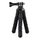 Мини статив HAMA Flex, за смартфони, 14 см, Черен-HAMA-04609