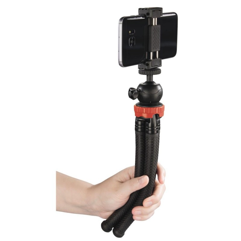 Мини статив HAMA FlexPro, За смартфони GoPro и фото камери, 27 см, HAMA-04608