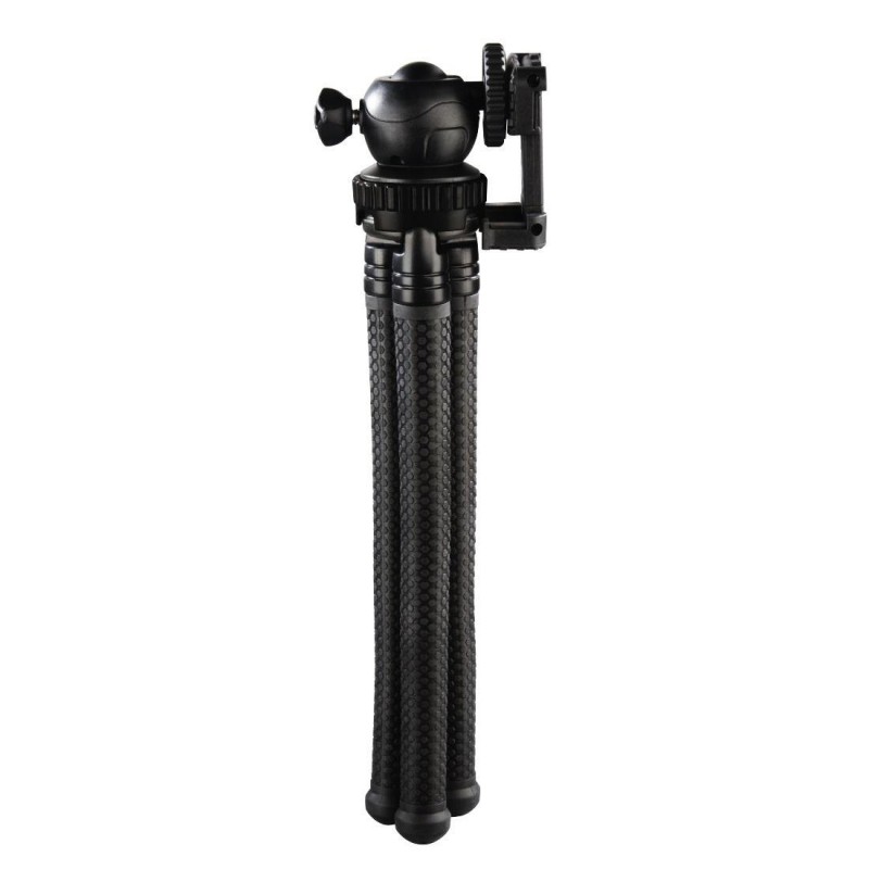Мини статив HAMA FlexPro, за смартфони, 27 см, Черен-HAMA-04605