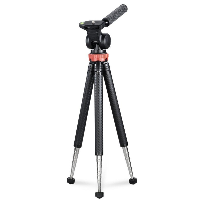 Трипод HAMA Traveller Pro, за смартфони, GoPros,фото камери, 106 см, 2D, Черен-HAMA-04631