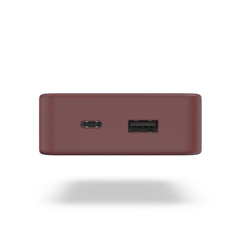 HAMA Външна батерия "Colour 20", 20000 mAh, 2 изхода: USB-C, USB-A, червена, HAMA-201717