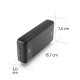 HAMA Външна батерия "PD27-W65", 27000 mAh, Изходи: 2xUSB-C, USB-A, Бързо зареждане