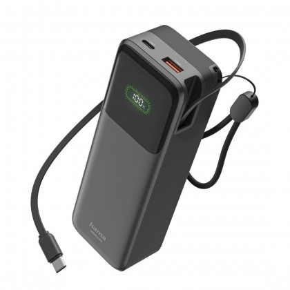 HAMA Външна батерия „Roll Up“, 20000 mAh, 45 W