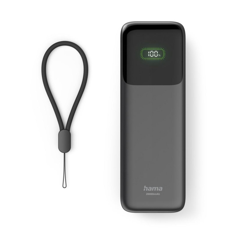 HAMA Външна батерия „Roll Up“, 20000 mAh, 45 W