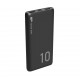 Външна батерия Silicon Power QP15 10000 mAh Black, SLP-PB-QP15-BK
