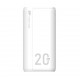 Външна батерия Silicon Power QS15 20000 mAh, SLP-PB-QS15-WT