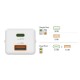 HAMA Бързо мини зарядно 1x USB-C, 1x USB-A, PD, 20 W, бяло
