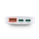 HAMA Бързо мини зарядно, 65W, 2x USB-C, 1x USB-A, PD, плоско, бяло