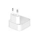 HAMA Бързо мини зарядно GaN, 2 x USB-C, PD, 40 W, сгъващ се адаптер, бял