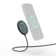 HAMA Безжично зарядно устройство Qi2, 15 W, черно, за Apple, HAMA-201725