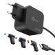 j5create Зарядно 67W GaN PD USB-C® Mini Charger с 4.5 mm 3 вида DC конвертора