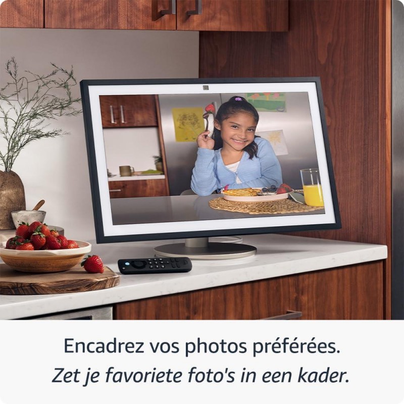 Amazon Echo Show 21 Smart display 21" FHD + Fire TV , Alexa, дисплей за визуализация