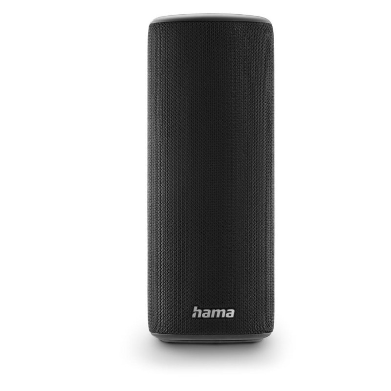 Блутут мобилна колонка HAMA Pipe 3.0, Защита от вода, 24 W, Черен, HAMA-188202