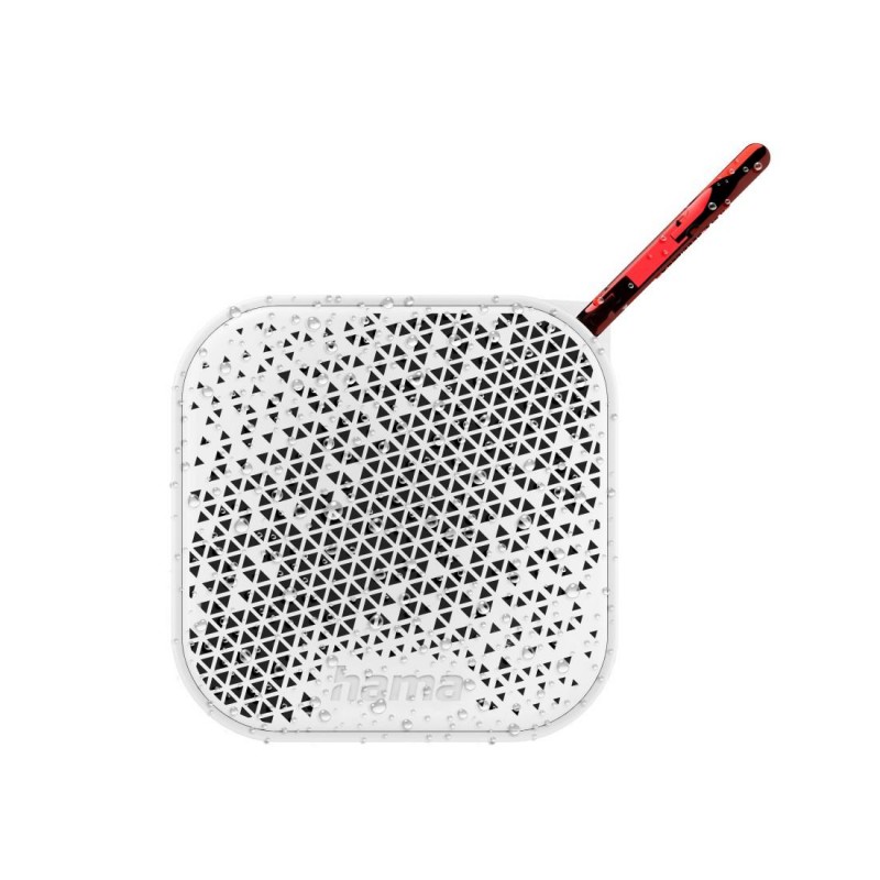 HAMA Блутут мобилна колонка "Pocket 3.0", Waterproof. 3.5W, бяла, HAMA-188225