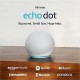 Преносима смарт тонколона Amazon Echo Dot 5, Гласов асистент, Alexa, Бял, AMAZON-ECHO-DOT5-WH