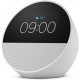 Смарт часовник Amazon Echo Spot 2024, Alexa асистент, Бял, AMAZON-ECHO-SPOT-WH