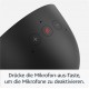 Смарт часовник Amazon Echo Spot 2024, Alexa асистент, Бял, AMAZON-ECHO-SPOT-WH