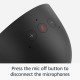 Смарт часовник Amazon Echo Spot 2024, Alexa асистент, Черен, AMAZON-ECHO-SPOT-BL