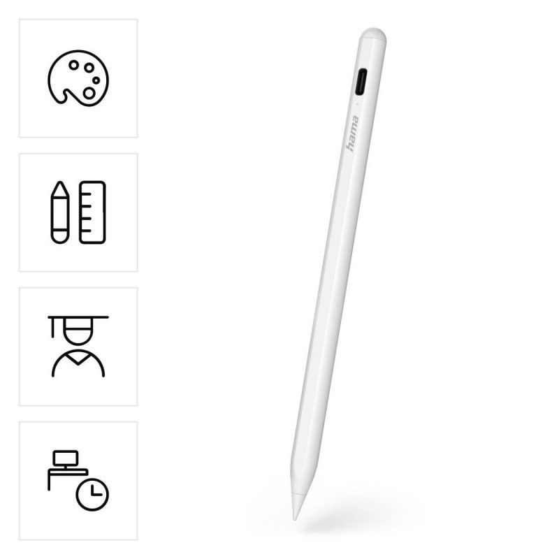 HAMA Писалка /стилус/ за таблет Apple iPad, "Scribble", висока точност, разпознаване на