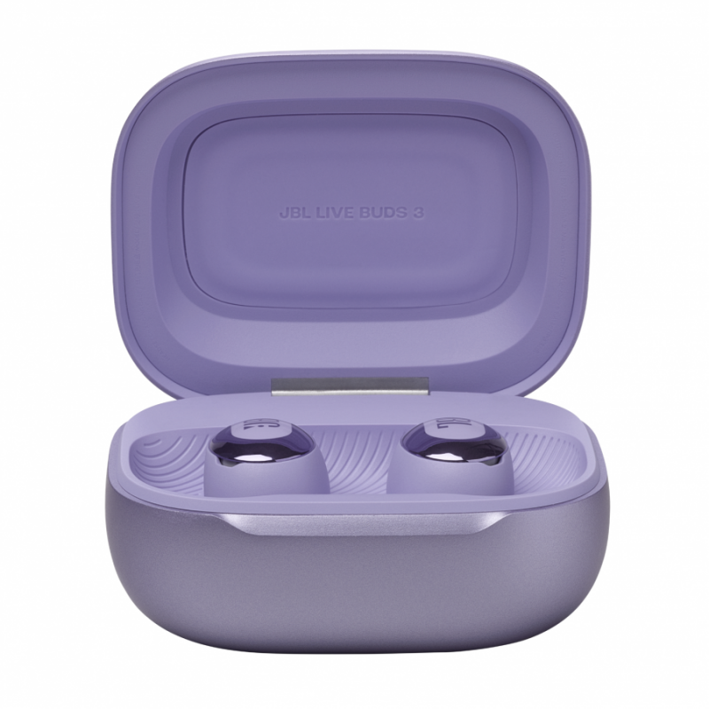 Блутут слушалки-тапи JBL Live Buds 3 - Лилав, JBL-LIVE-BUDS3-PUR