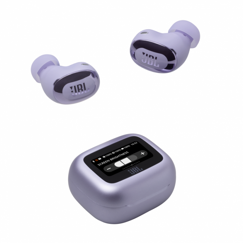 Блутут слушалки-тапи JBL Live Buds 3 - Лилав, JBL-LIVE-BUDS3-PUR
