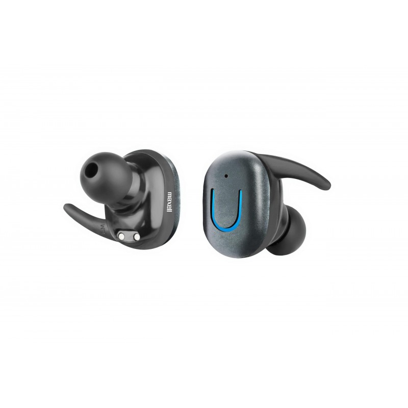 Блутут слушалки-тапи с докинг кутийка Mahell Bass 13, True Wireless, Bluetooth 5.0, Черни-ML-AH-B13-TWB