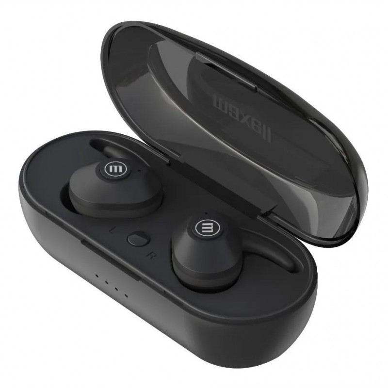 Блутут слушалки-тапи с докинг кутийка Mahell MINI DUO, True Wireless, Bluetooth 5.0, Черни-ML-AH-BT-MINIDUO
