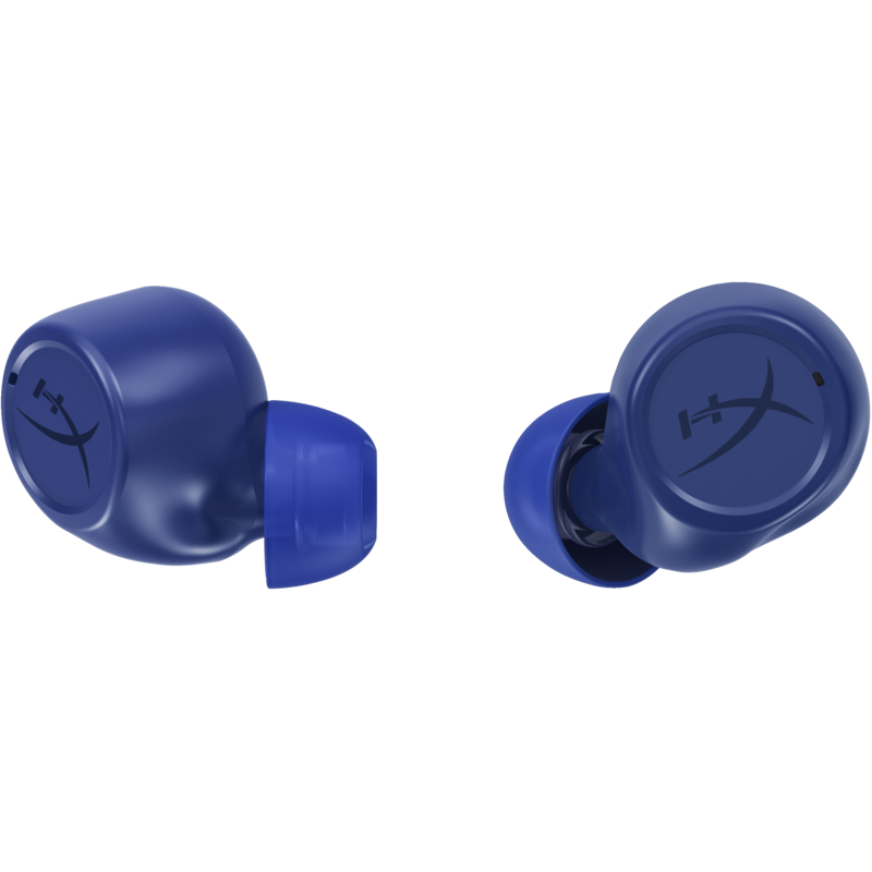 Геймърски Блутут слушалки тапи с микрофон HyperX Cirro Buds Pro - Сини, HX-HEAD-CIRRO-BLUE