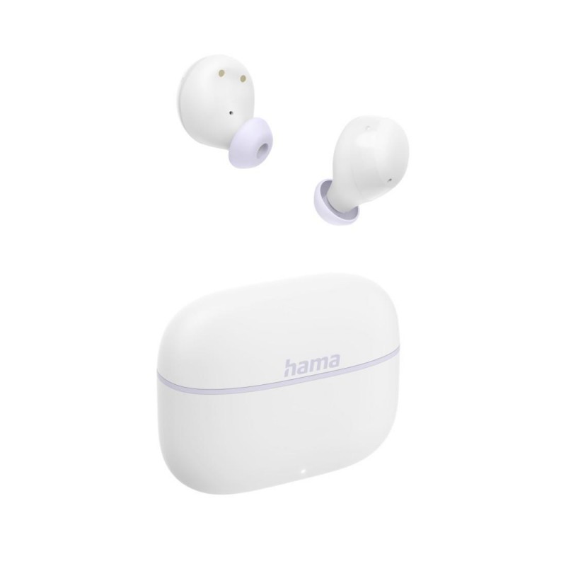 HAMA Блутут слушалки "Freedom Buddy II", True Wireless, Бял