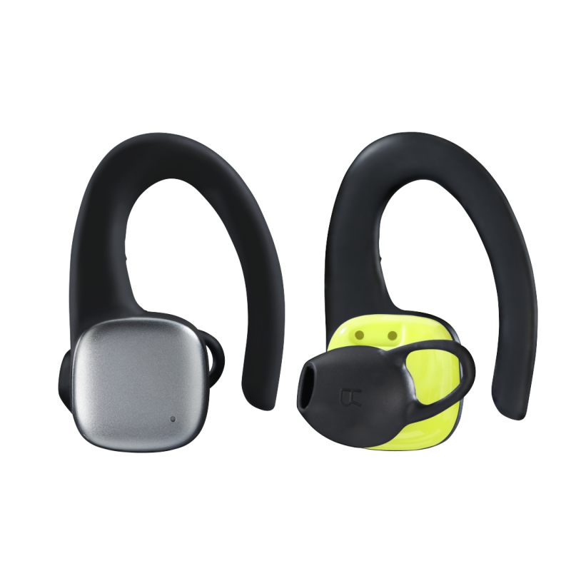 Hama Блутут слушалки "Spirit Athletics" Bluetooth®, True Wireless, Ear Hook, черно/жълто, HAMA-184113