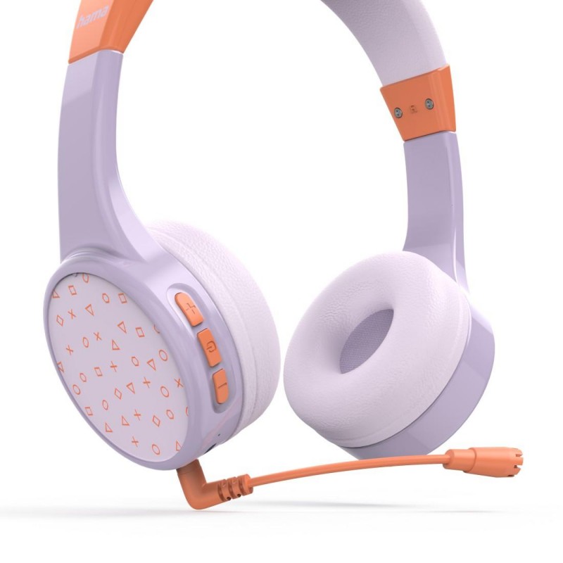 Hama детски слушалки "Teens Guard II" Bluetooth®, ограничител на силата на звука, LI, HAMA-184183