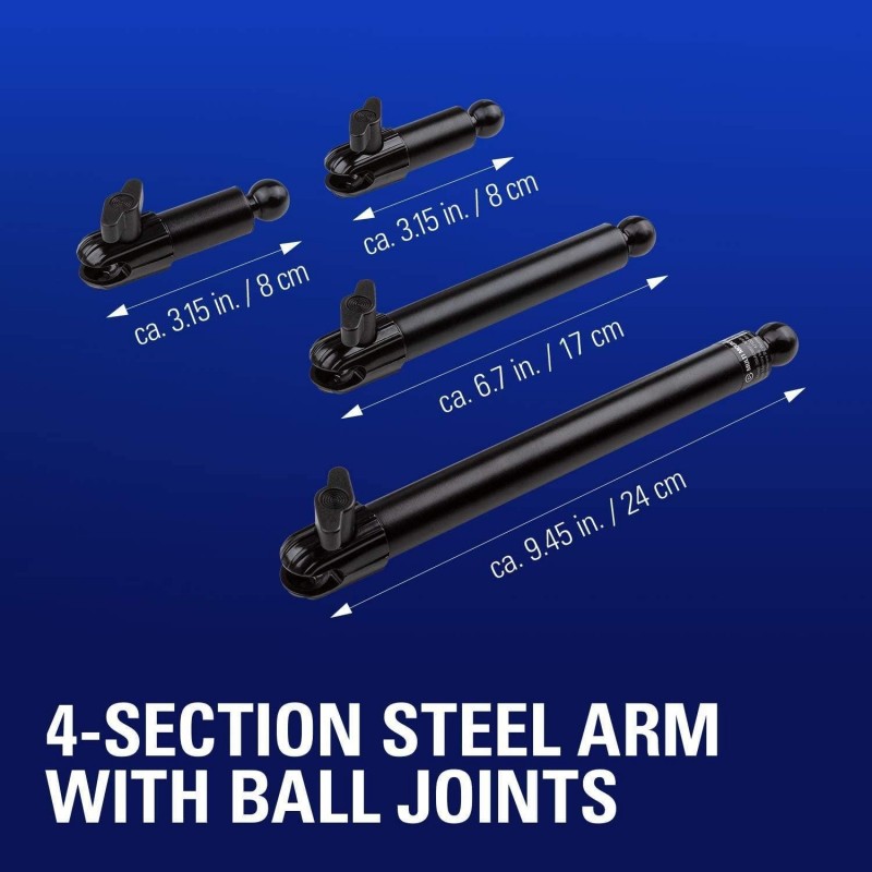 Уджително рамо Elgato Flex Arm Kit, Черна-ELGATO-10AAC9901