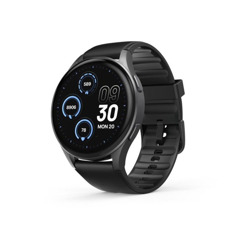HAMA Смартчасовник "8900", GPS, AMOLED 1.43", Alexa, черен, HAMA-178611