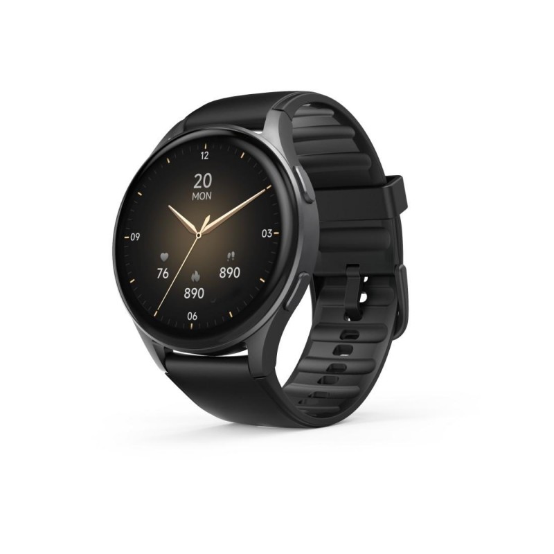 HAMA Смартчасовник "8900", GPS, AMOLED 1.43", Alexa, черен, HAMA-178611