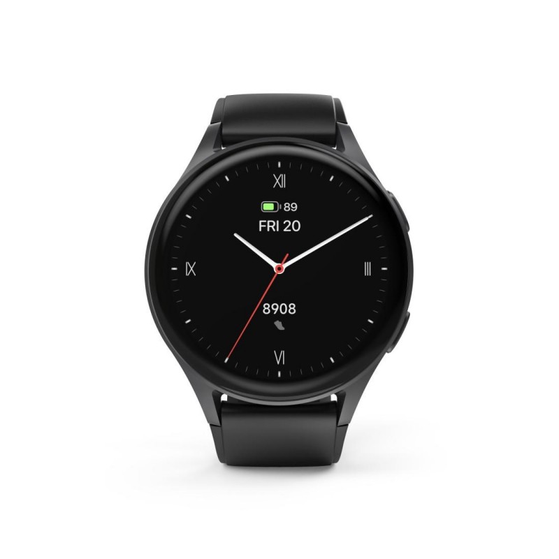 HAMA Смартчасовник "8900", GPS, AMOLED 1.43", Alexa, черен, HAMA-178611