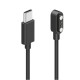 HAMA Заряден кабел за смарт часовници, с магнитно зареждане, USB-C, 60 см, черен