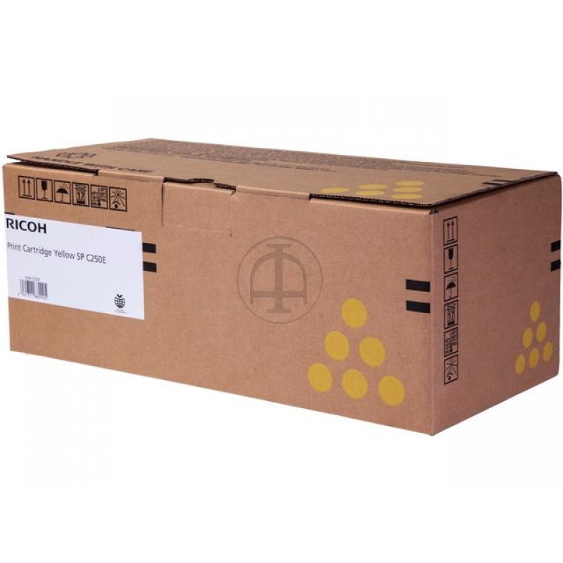 Тонер касета Ricoh SPC250E, 1600 копия, Yellow-407546