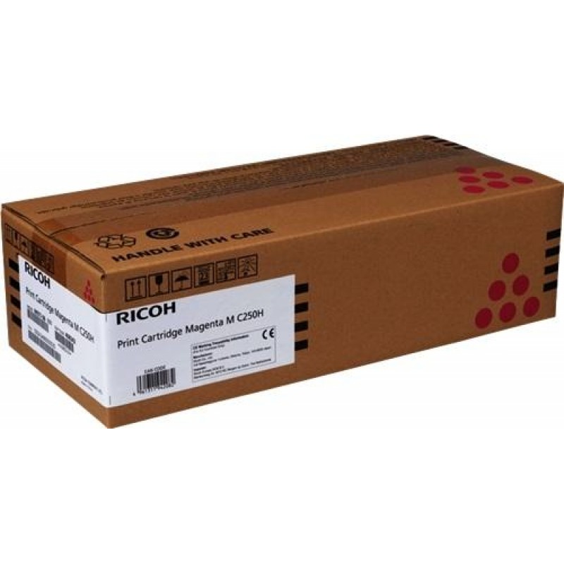 Тонер касета Ricoh M C250 UHY, 6300 копия, P C301W / M C250FW, Magenta-RICOH-TON-MC250M-UHY