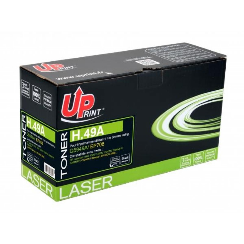 Тонер касета UPRINT Q5949A/EP708, HP, Черен-LF-TON-HP-CAS-Q5949A-UP