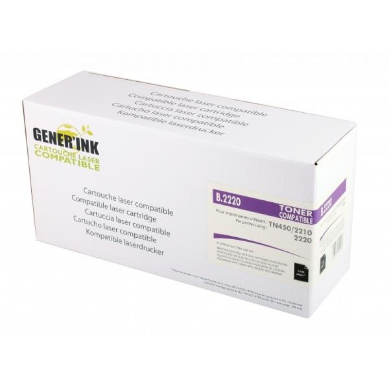 Тонер касета UPRINT TN2110/2120, BROTHER, Черен-LF-TON-BR-CAS-TN2120-UP