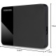 Външен диск Toshiba 2.5" 1TB Canvio Ready 2020 , USB 3.2 Gen 1