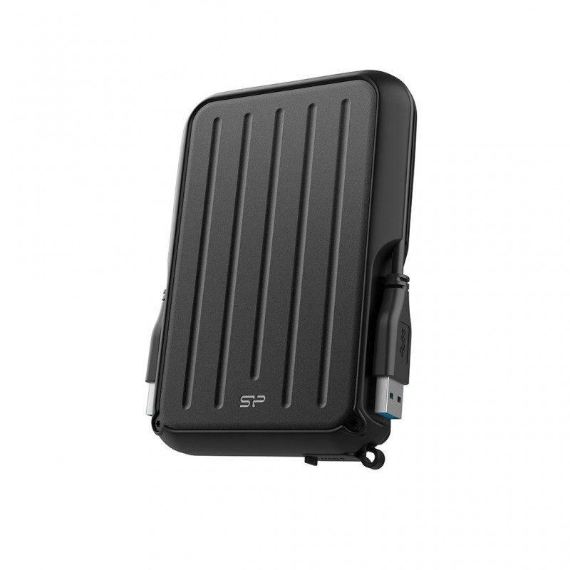Външен хард диск SILICON POWER Armor A66 , 2.5, 5TB, USB3.2 Gen 1 Удароустойчив, SLP-HDD-A66-5TB-BK
