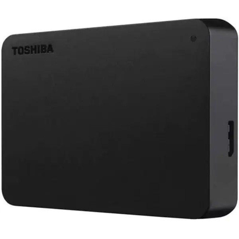 Външен хард диск Toshiba Canvio Basics 2022, 2.5", 2TB, USB3.2 Gen 1, TOSH-HDD-CB22-2TB