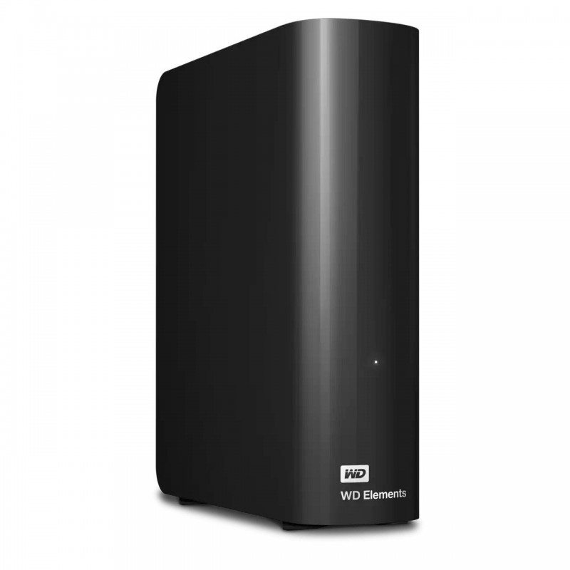 Външен хард диск Western Digital Elements Portable, 10TB, 3.5, USB 3.0, Черен-WD-HDD-ELM-10TB