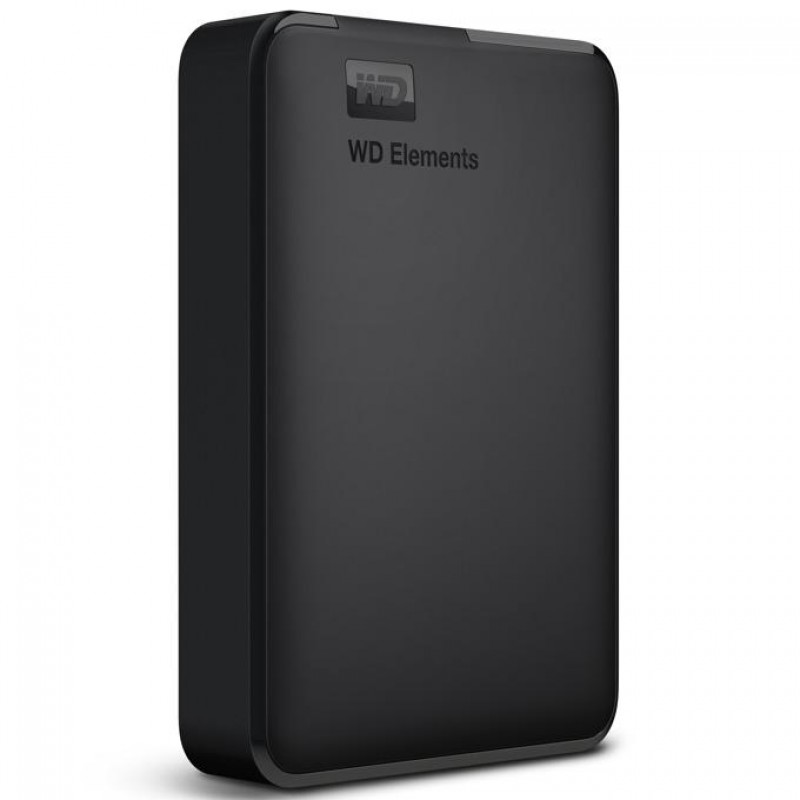 Външен хард диск Western Digital Elements Portable, 5TB, 2.5, USB 3.0, Черен-WD-HDD-ELM2-5TB
